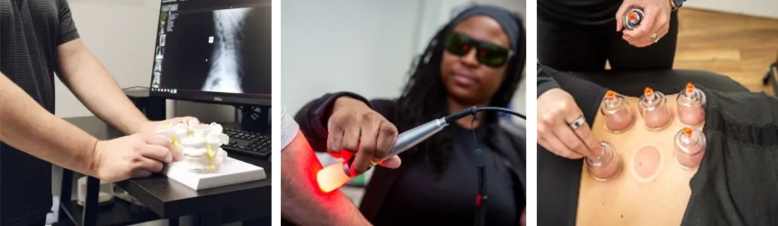 Clinic Services Photo Collage